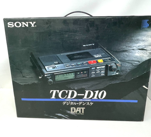 Sony tcd d10 - tcd-d10, audio