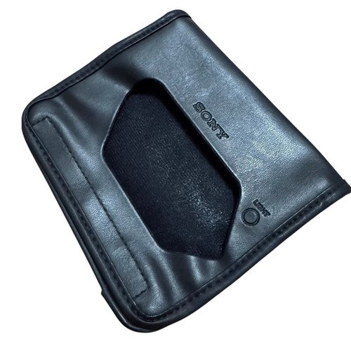 Used leather case - used, sony